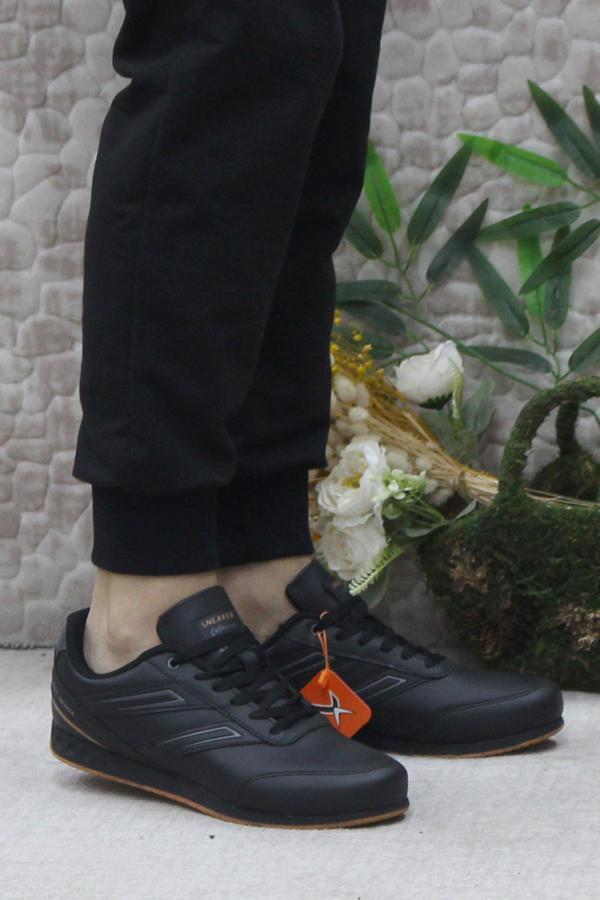 Kinetix Blande Pu Siyah Rahat  Ürün Erkek Spor Ayakkabı - Image 1