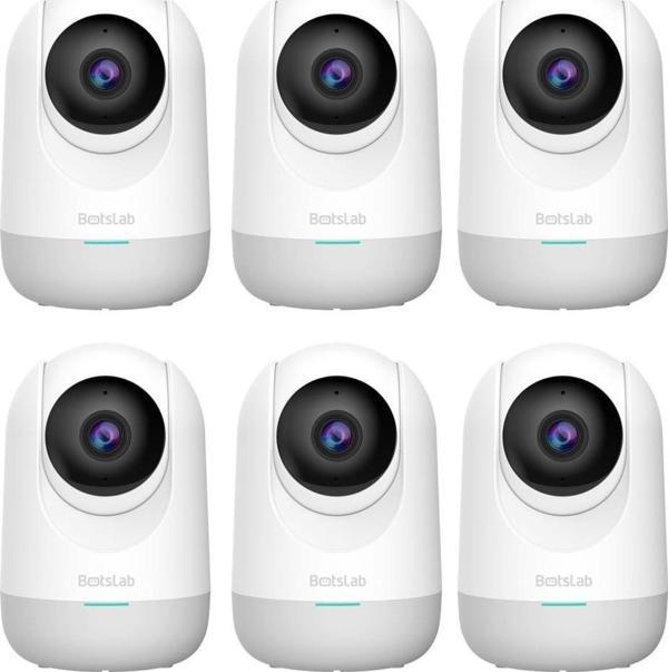 Botslab 360+ C211 2K Pro Medium Bundle WiFi 360° Güvenlik Kamerası Bebek Monitörü Evcil Hayvan Kamerası IP Kamera 6'Lı - Image 1