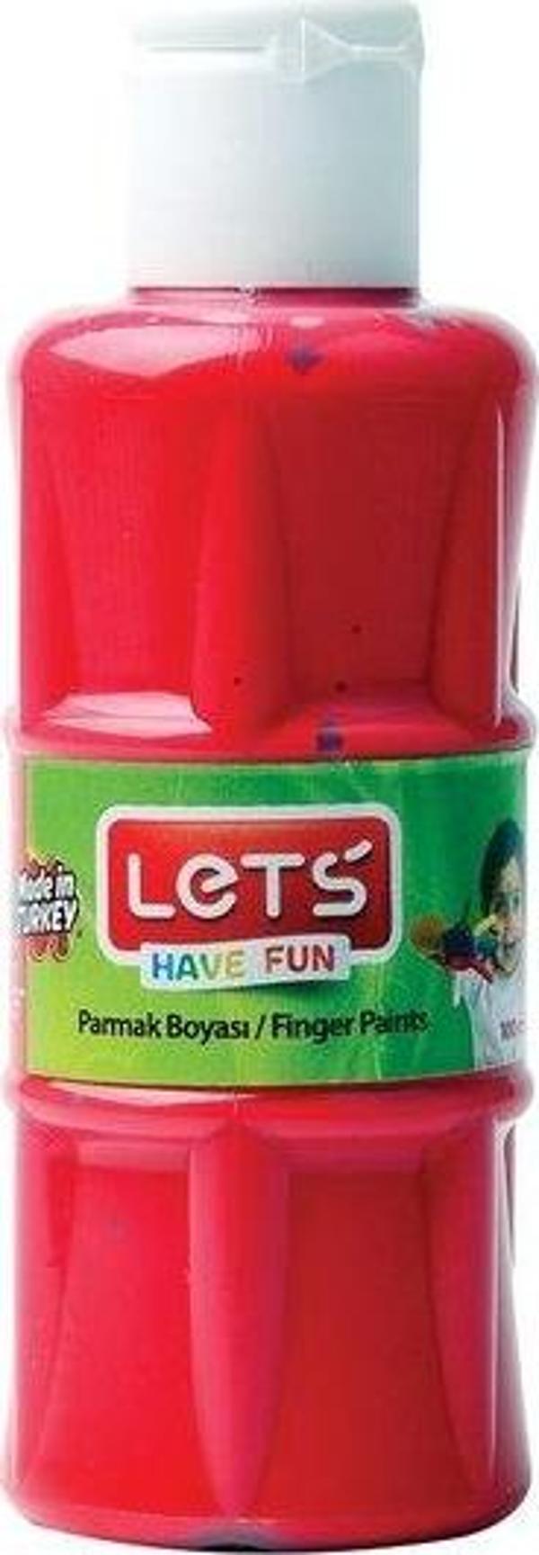 Lets Parmak Boya 100 ml Kırmızı L-5654 - Image 1