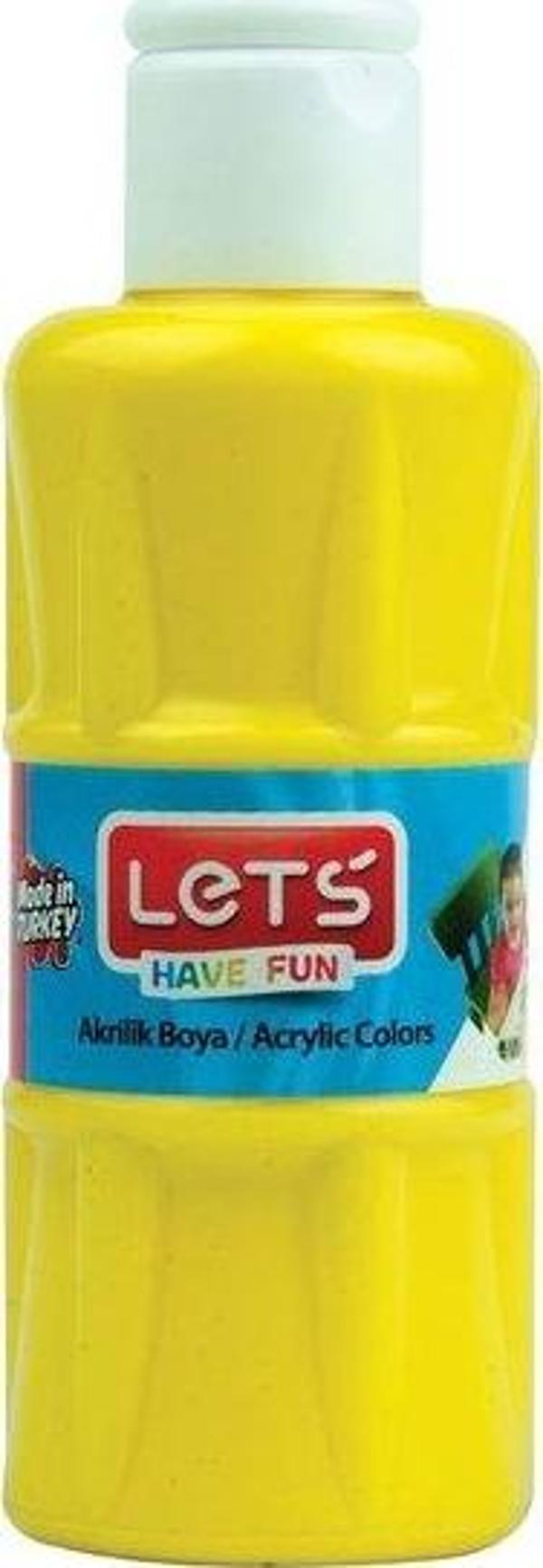 Lets Akrilik Boya 100 ml Sarı L-5752 - Image 1