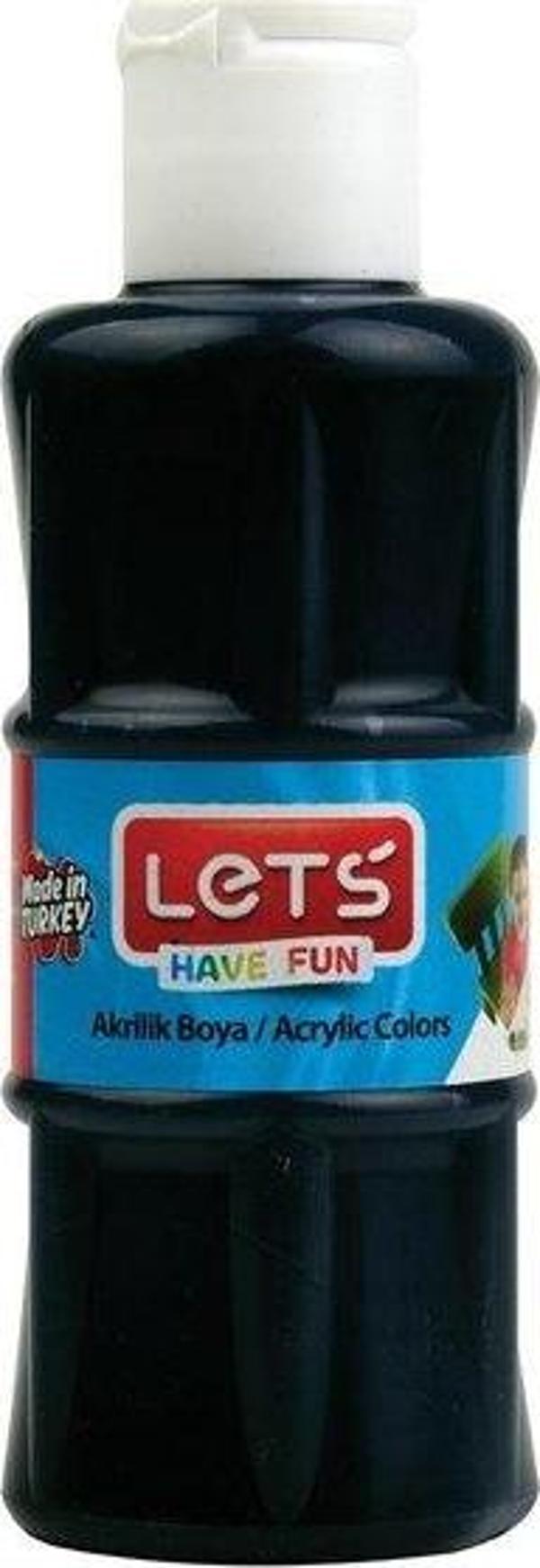 Lets Akrilik Boya 100 ml Siyah L-5759 - Image 1