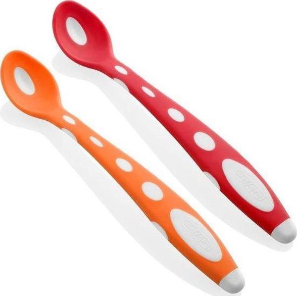 Babyjem Yumuşak Uçlu  Mama Kaşığı Kırmızı - Image 1