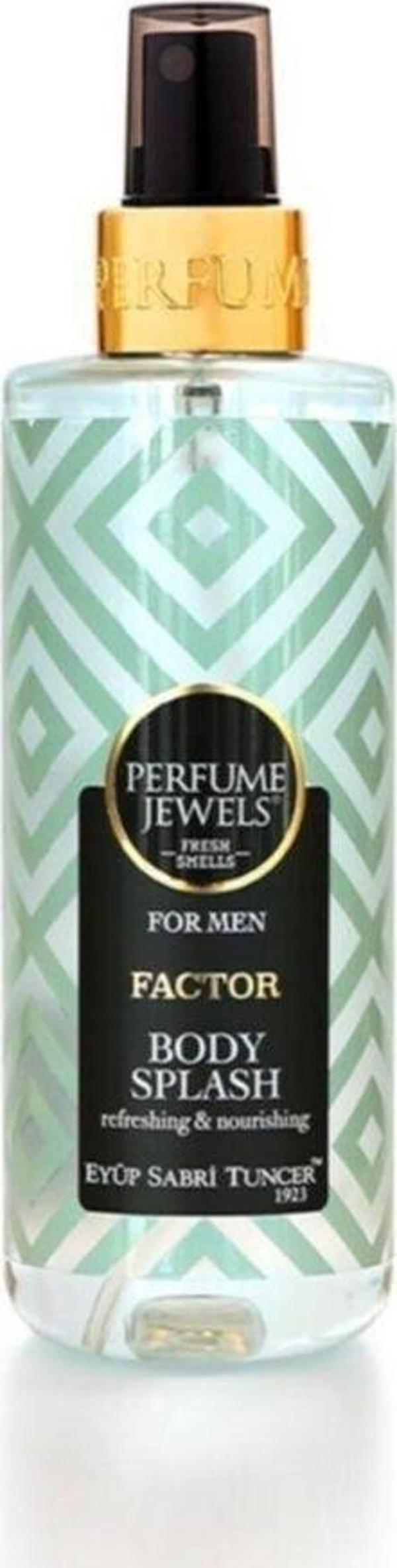 Pj Body Splash Factor Vücut Parfümü 250Ml Erkek - Image 1