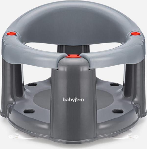 Babyjem Önden Açılır Banyo & Mama Oturağı Gri - Image 1