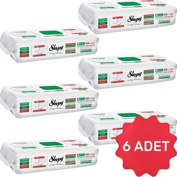 Sleepy Easy Clean Yer Temizlik Havlusu 50 Yaprak X 6 Adet - Image 1