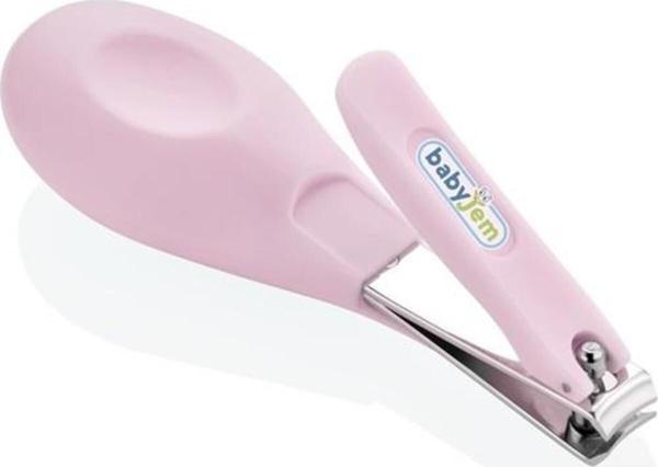 Babyjem Bebek Kolay Kavrama Çıtçıt Tırnak Makası Pembe - Image 1