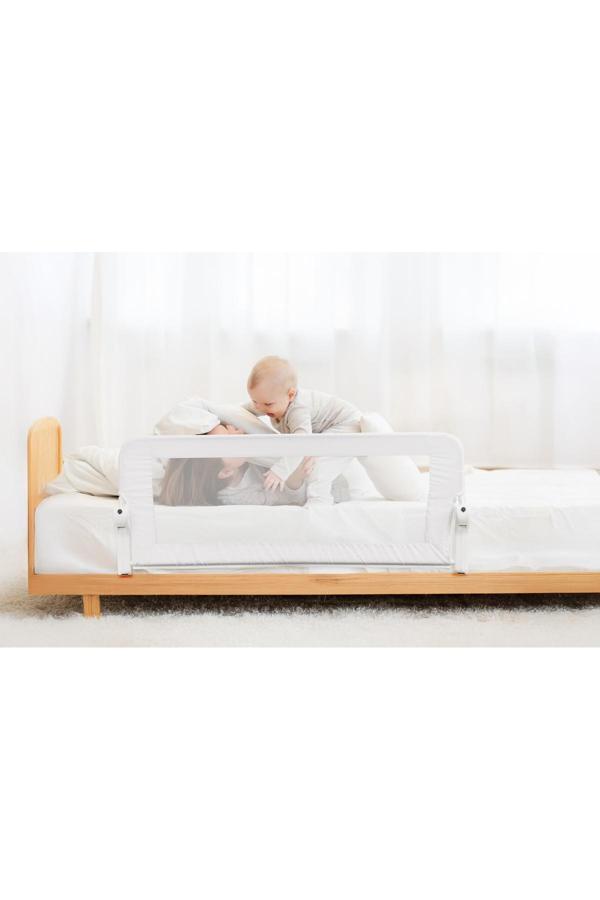 Babyjem Yatak Bariyeri / Biye 120x50 Beyaz - Image 1
