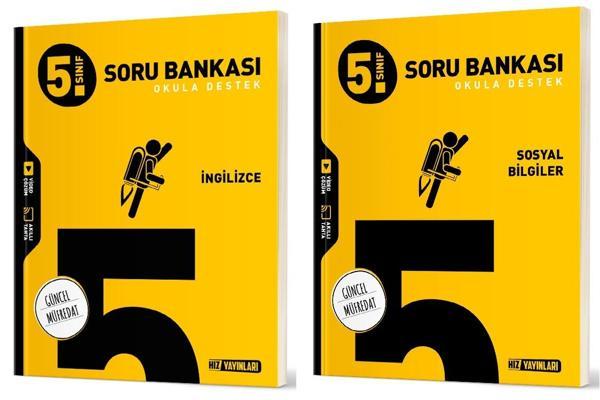 Hız 2025 5. Sınıf İngilizce + Sosyal Bilgiler Soru Seti 2 Kitap - Hız Yayınları - Image 1