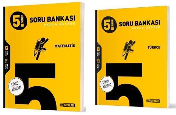 Hız 2025 5. Sınıf Matematik + Türkçe Soru Seti 2 Kitap - Hız Yayınları - Image 1