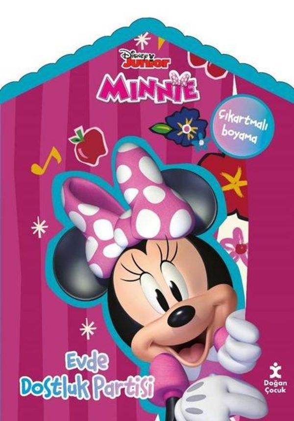 Disney Minnie Evde Çıkartmalı Boyama Kitabı - Doğan Çocuk - Image 1