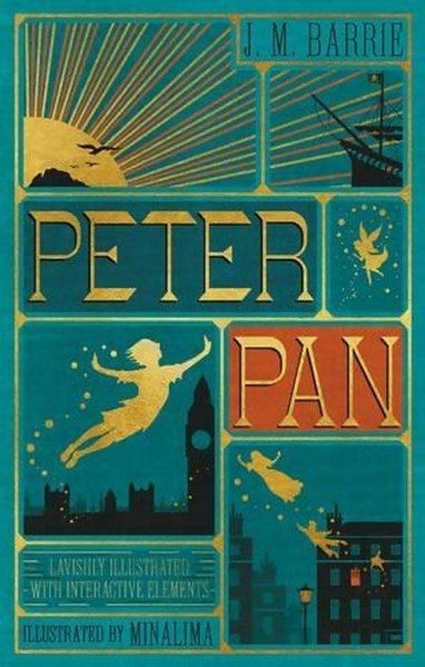 Peter Pan (MinaLima Edition) (lllustrated with Interactive Elements) - HarperCollins - Image 1