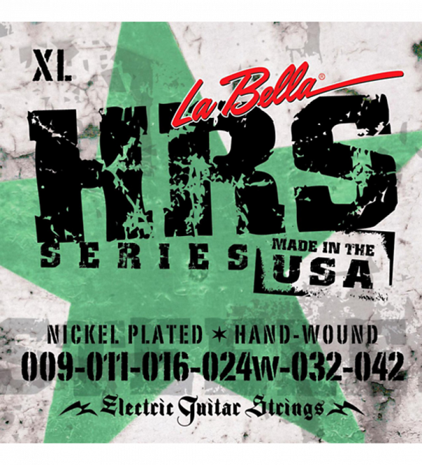 LaBella HRS-XL Nickel Plated (09-42) Elektro Gitar Teli - Image 1