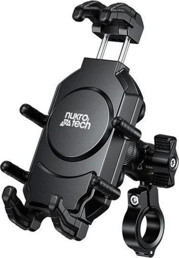 Nukrotech M26 Titreşim Modüllü Motosiklet Telefon Tutucu - Image 1