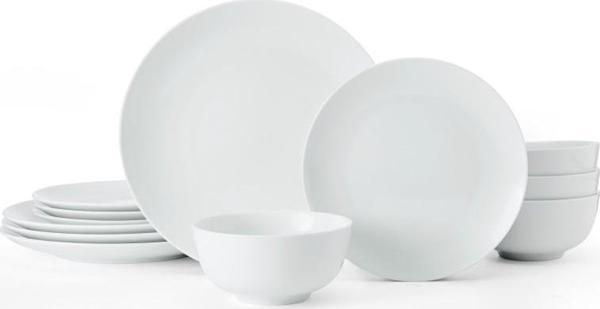 Mikasa Chalk 12 Parça Porselen Yemek Takımı - Image 1