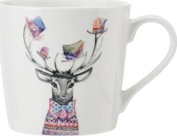 Mikasa Tipperleyhill Fine China Geyik Desenli Kupa 380ml - Image 1