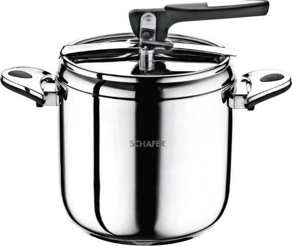 Schafer Classic Düdüklü Tencere 9 lt-Inox - Image 1