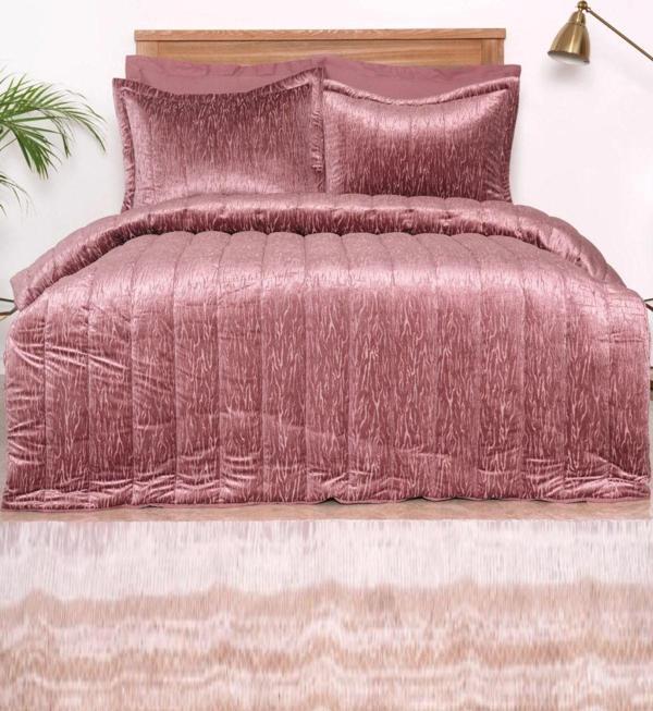 Karaca Home Alba Blush 6 Parça Private Çift Kişilik Comfort Set - Image 1