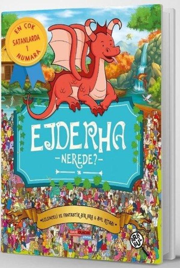 Ejderha Nerede? Eğlenceli ve Fantastik Bir Ara ve Bul Kitabı - Dahi Olacak Çocuk Yayınları - Image 1