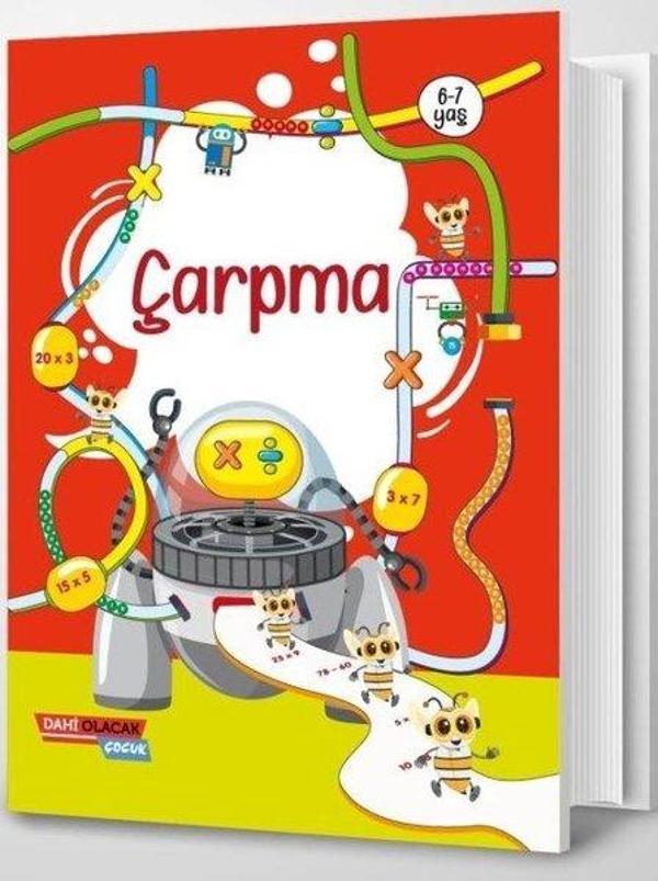 Çarpma 6 - 7 Yaş - Dahi Olacak Çocuk Yayınları - Image 1