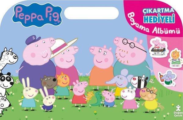 Peppa Pig - Çıkartma Hediyeli Boyama Albümü - Doğan Çocuk - Image 1