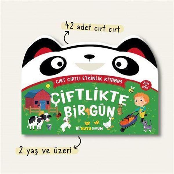 Cırt Cırtlı Etkinlik Kitabım Çiftlikte Bir Gün (2+ Yaş) - Image 1