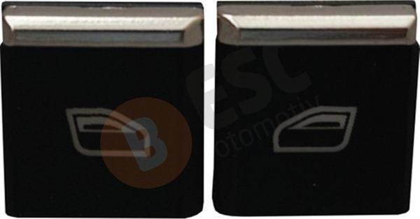 Porsche İçin 2 Adet Ön Kapılar Cam Açma Düğme Kapağı 7PP959858R DML - Image 1