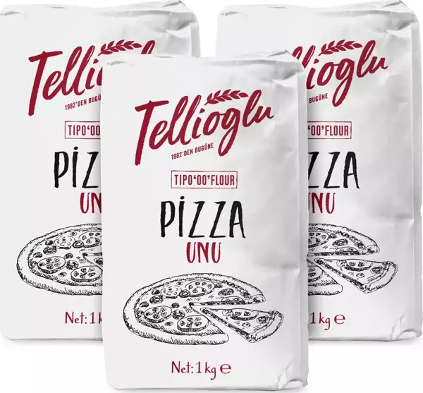 Tellioğlu Pizza Unu 3 Adet - Image 1