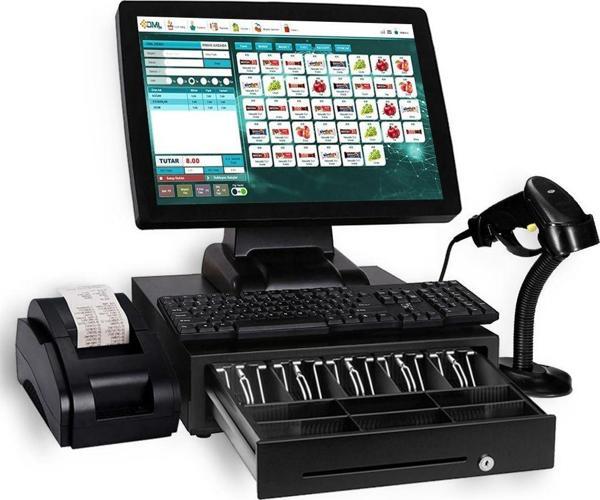 Netum Dml Yazılım Barkodlu Satış Satış Dokunmatik Set - Image 1