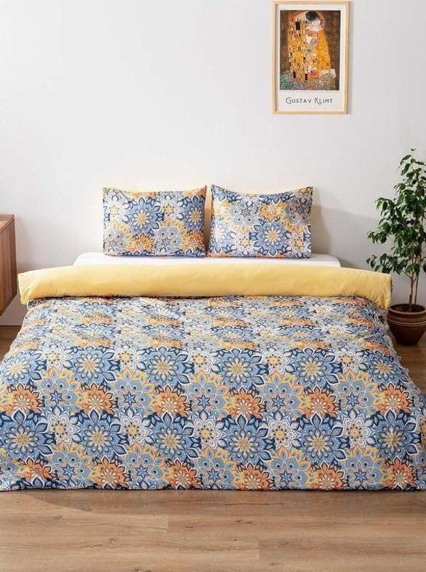 Mandala Çift Kişilik Nevresim Takımı Pamuklu - Image 1