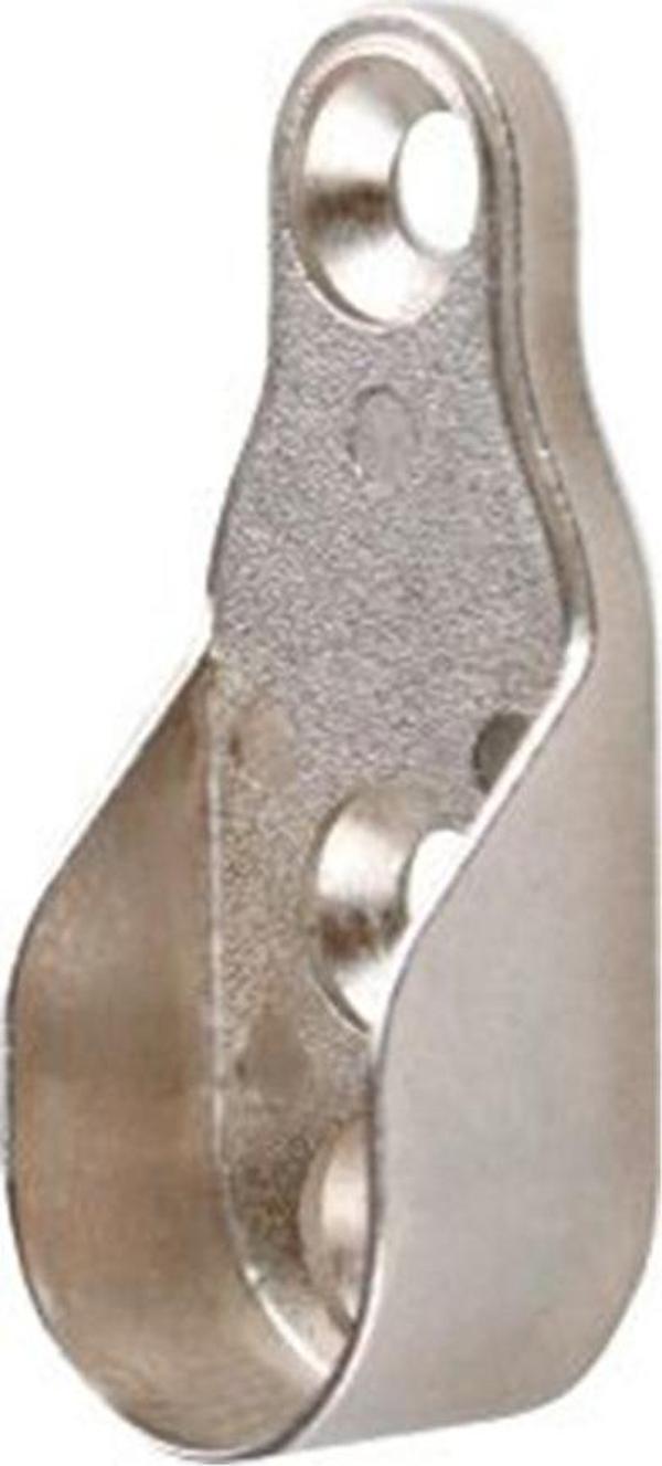 APEX OVAL METAL FLANŞ DÜZ NİKEL 15X29( 2 ADET ) - Image 1
