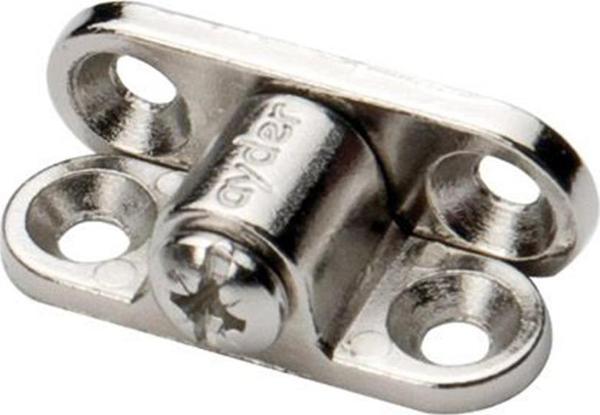 METAL T ÇEKTİRME BAĞLANTI NİKEL (5 ADET ) - Image 1