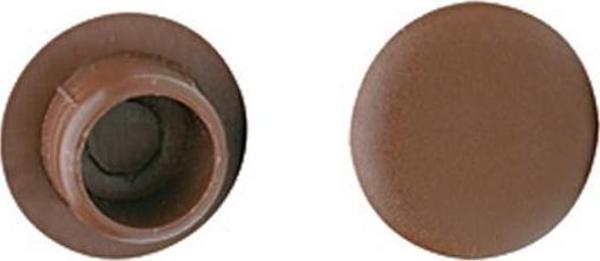 PLASTİK  VİDA TAPASI KAHVE ÇAP 10 ( 50 ADET ) - Image 1