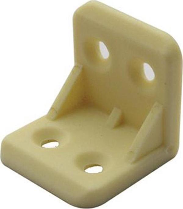 PLASTİK L KÖŞE BAĞLANTI KREM ( 10 ADET ) - Image 1