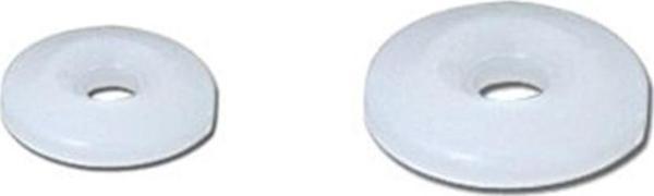PLASTİK PUL Q15 VİDA PULU BEYAZ ( 100 ADET ) - Image 1