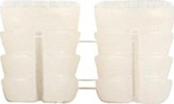 PLASTİK ŞERİT DÜBEL NATUREL M6/10X13 ( 25 ADET ) - Image 1