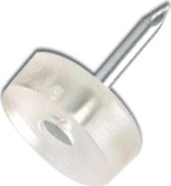 PVC ÇİVİLİ POLİGRİT ŞEFFAF ( 25 ADET ) - Image 1