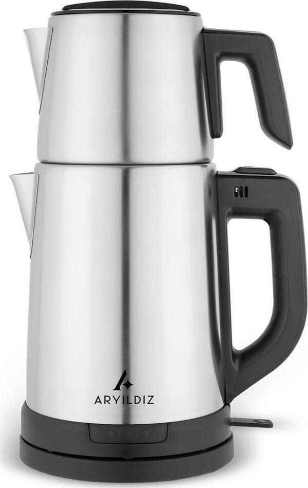 Aryıldız The Harmony Çay Makinesi İnox - Image 1