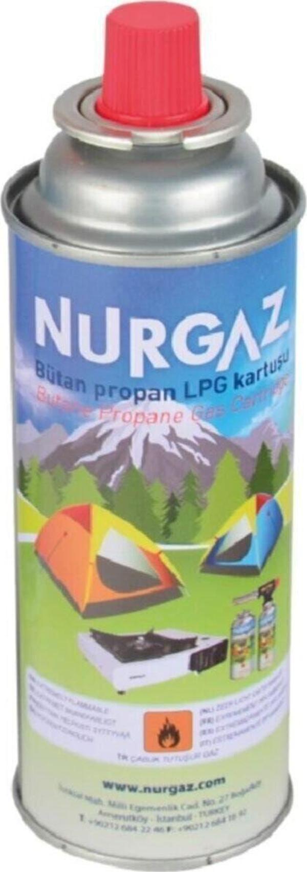 NURGAZ KAMP Nurgaz Ng 207 Valfli Basınçlı Kartuş 220 Gr - Image 1