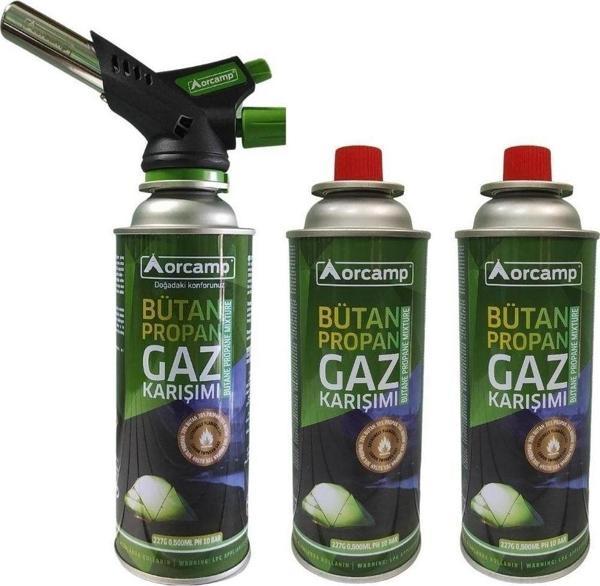 Orcamp Orgaz & Cx-500 Çakmaklı Kartuş Pürmüz 3 Adet 227 Gr Kartuş - Image 1