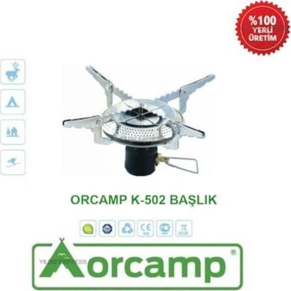 Orcamp Orgaz K-502 Siboplu Blisterli Kartuş Kamp Ocak Başlığı - Image 1