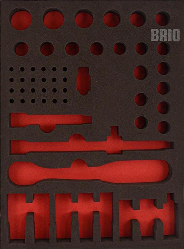 Brio Lokma Set 1/2-56 Parça  10-32 B Line Sünger Yatak Boş - Image 1