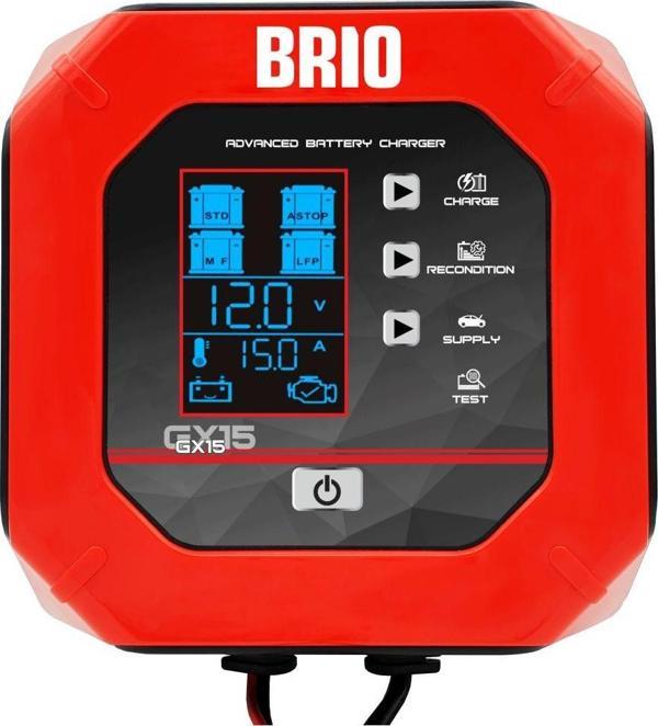 Brio Akü Şarj Cihazı 12V-24V 15A - Image 1