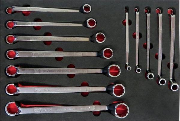 Brio Anahtar Yıldız Set 12 Parça 6X7-30X32 Sünger Yataklı - Image 1