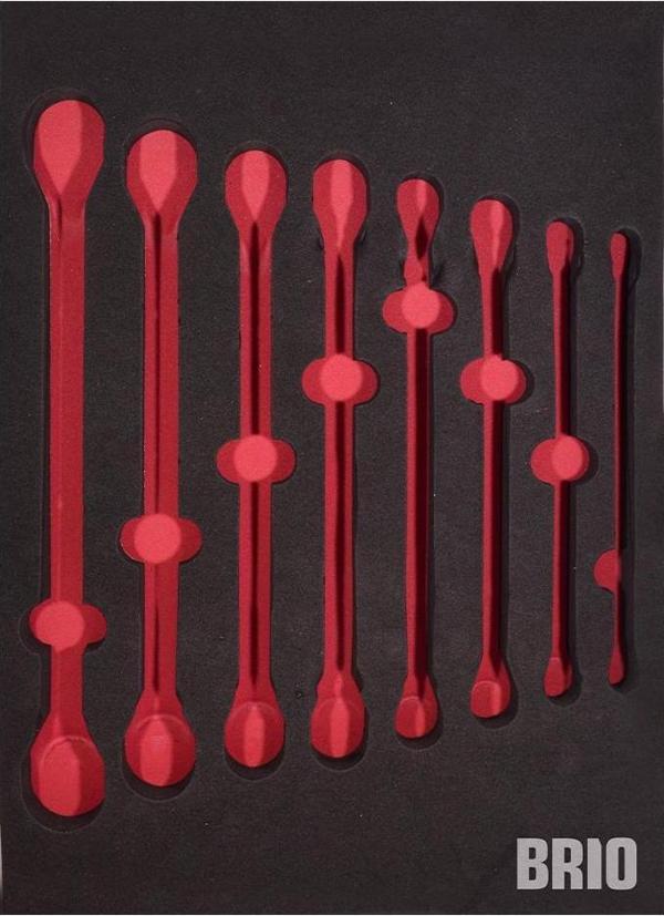 Brio Anahtar Yıldız Set 8 Parça 6X7-20X22 Sünger Yatak Boş - Image 1