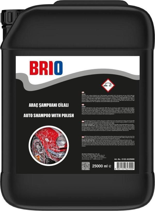 Brio Araç Şampuanı Cilalı Plus 25Kg-Max 1/90 - Image 1