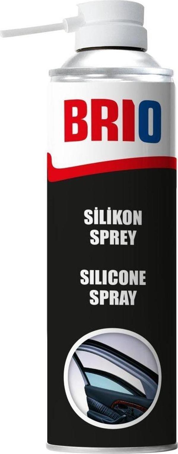 Brio Silikon Sprey Silikon Yağlayıcı, Ses Giderici 500 Ml - Image 1