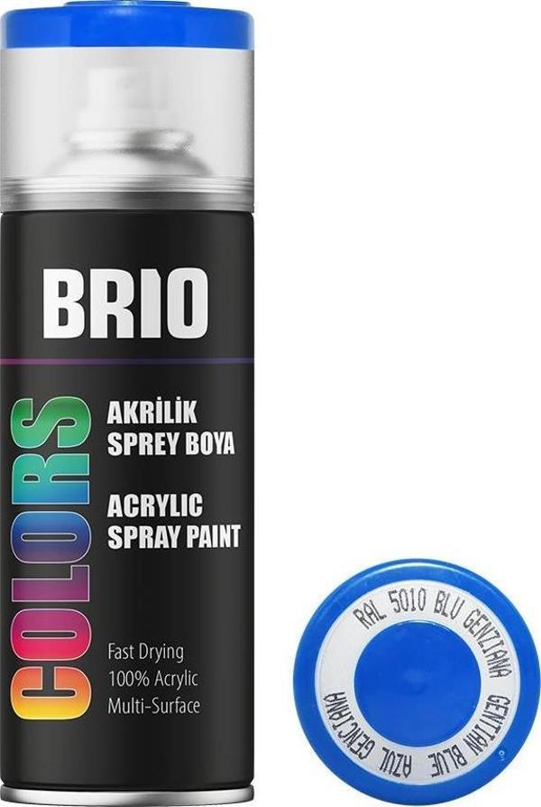 Brio Sprey Boya Akrilik Yılan Otu Mavi B5010 400 Ml - Image 1