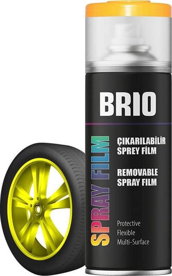 Brio Sprey Boya Çıkarılabilir Opak Sarı 400 Ml - Image 1