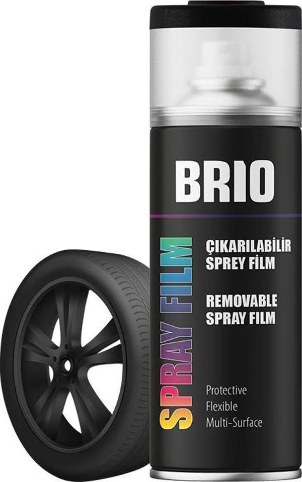 Brio Sprey Boya Çıkarılabilir Opak Siyah 400 Ml - Image 1