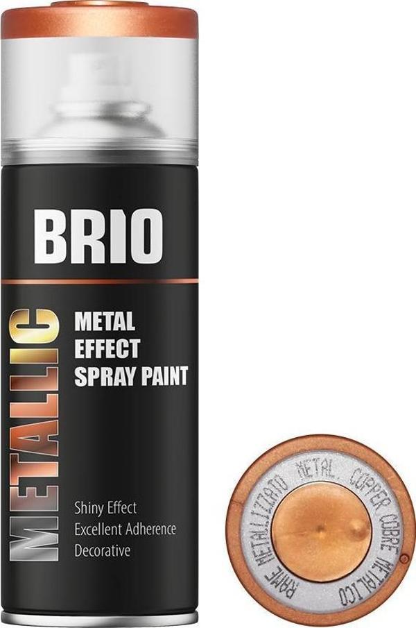 Brio Sprey Boya Metalik Bakır 400 Ml - Image 1